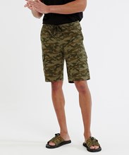 Short cargo homme camouflage 