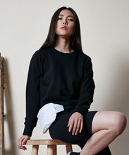 Crop top molletonné pour femme