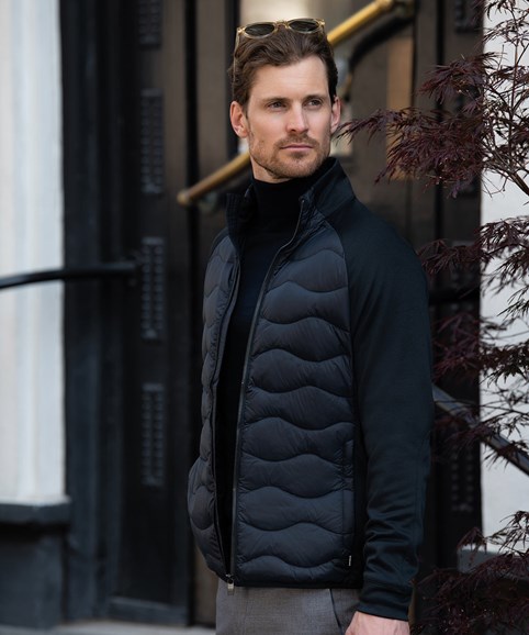 Stillwater hybrid down jacket 