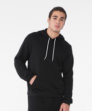 Unisex polycotton fleece pullover hoodie