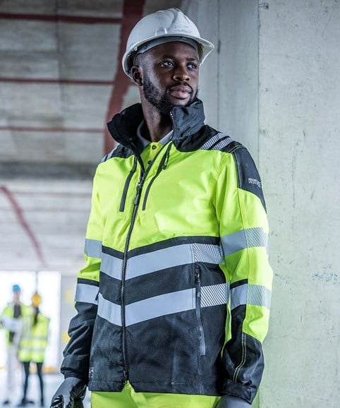 Hi-vis X-pro waterproof shell jacket (class 2)