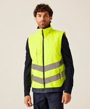 Bodywarmer pro haute visibilité