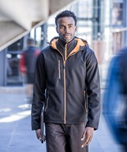 Veste Navigate softshell à capuche 2 couches 