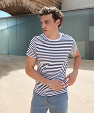 T-shirt rayé unisexe