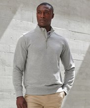 Unisex sustainable 1/4 zip sweatshirt