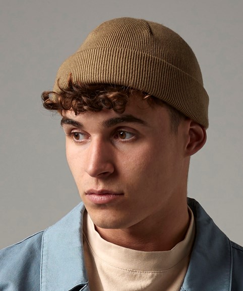 Recycled mini fisherman beanie